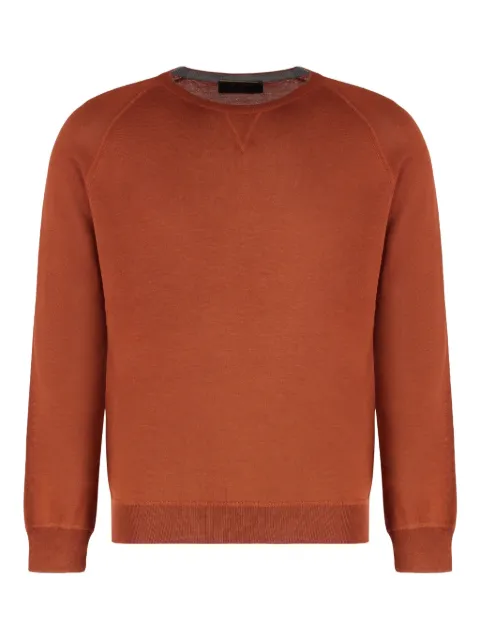 Moorer jersey Pico-ZEF con cuello redondo