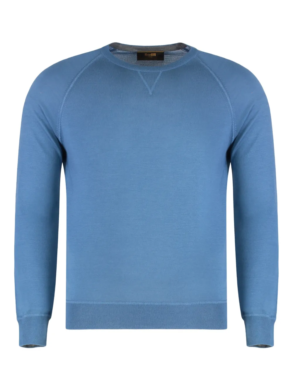 Moorer crew-neck sweater | Blue | Image 1