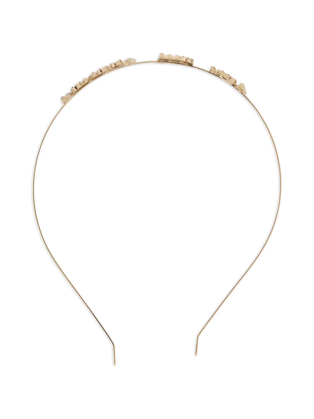 RED(V) embellished headband - Oro