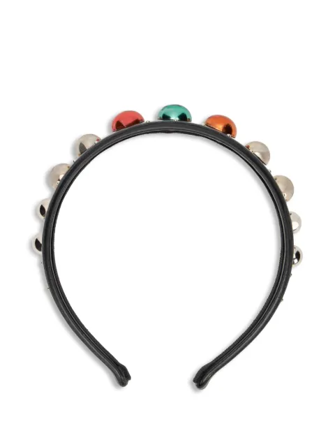 RED(V) studded bead hairband