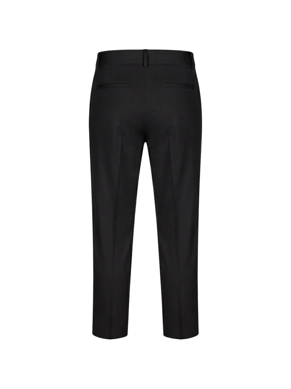 Moorer Pantalon met gespdetail Zwart