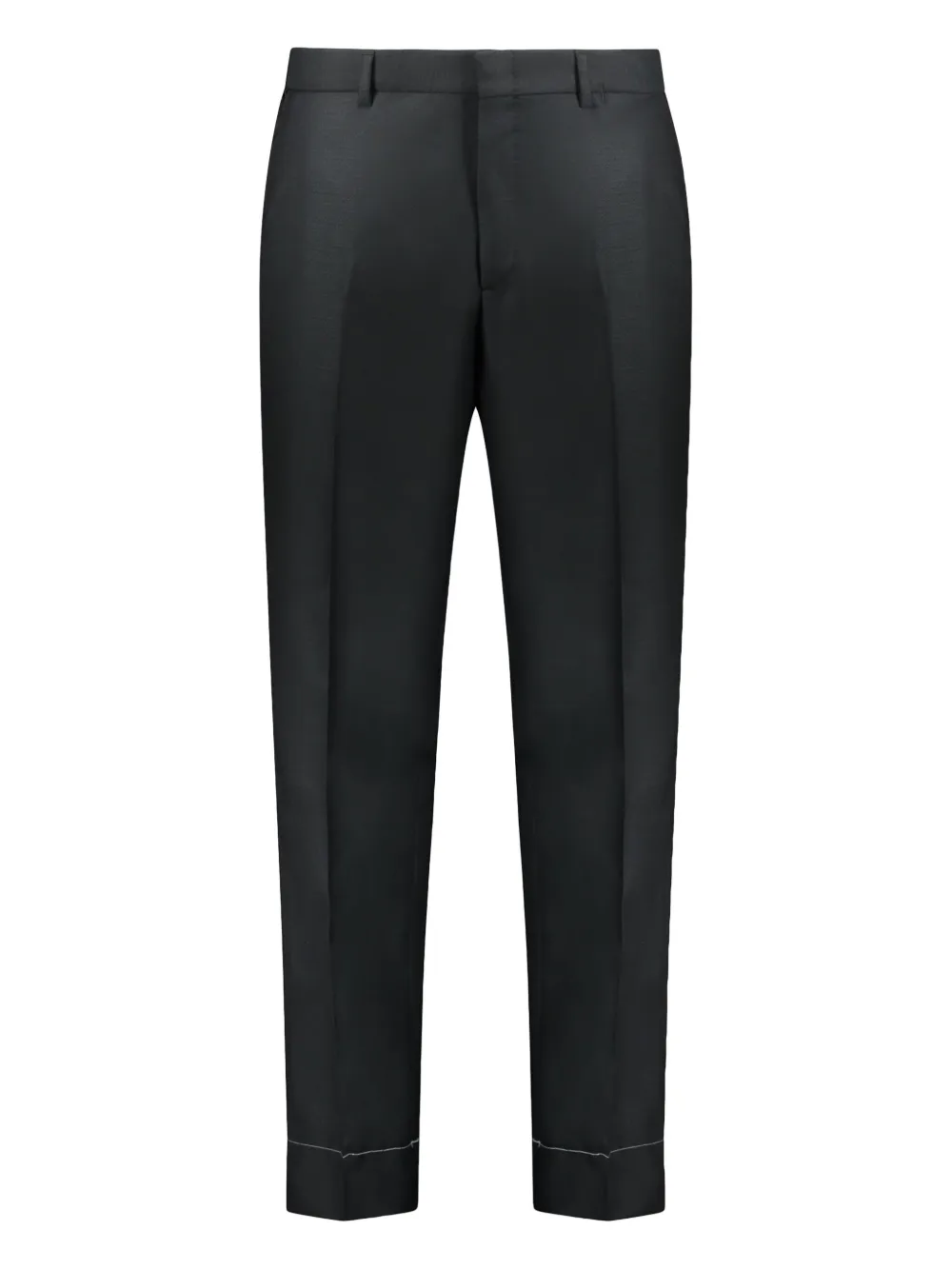 Brioni wool tailored trousers Zwart