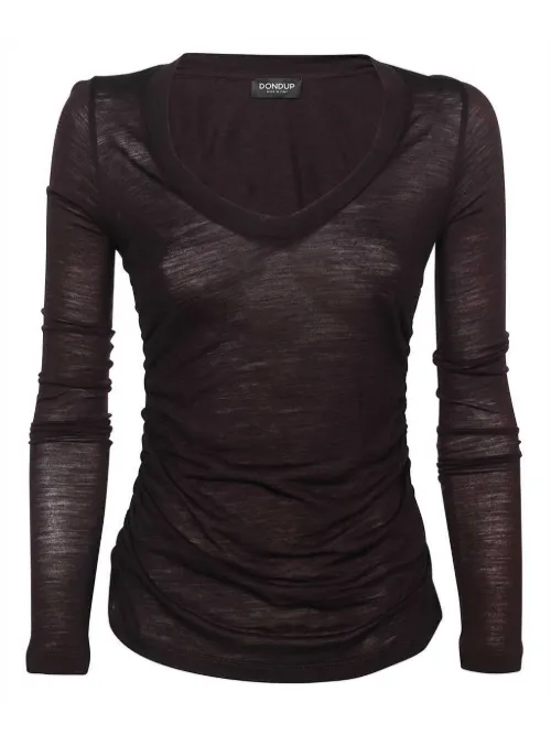 DONDUP pull en maille fine - Violet - DONDUP - Modalova