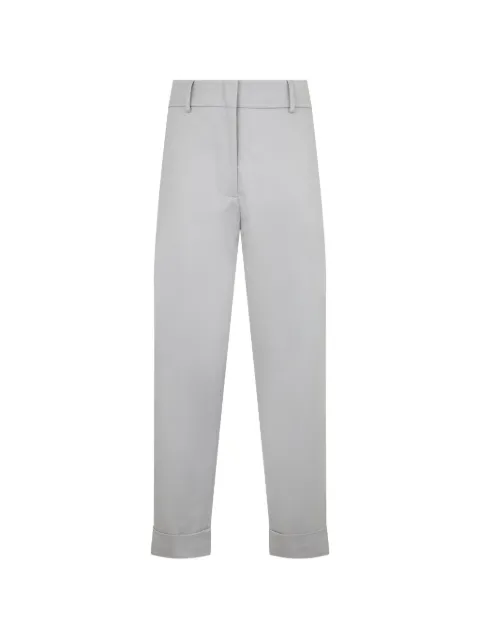 Moorer pantalones Sabrina con vuelta en el dobladillo