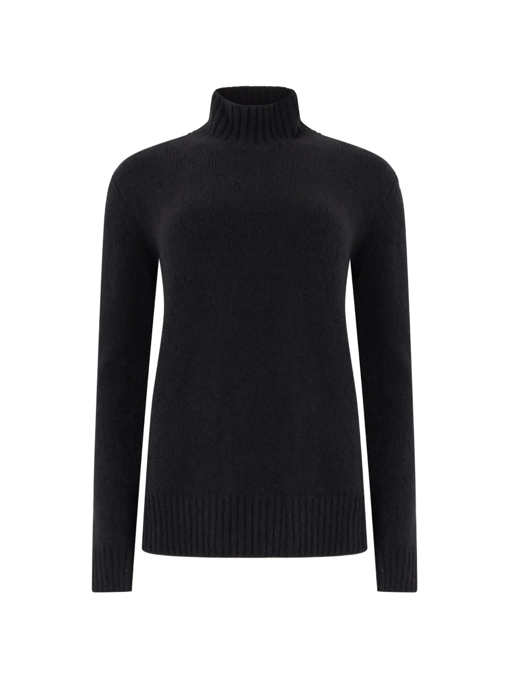 Moorer Shireus high-neck knitted sweater - Black