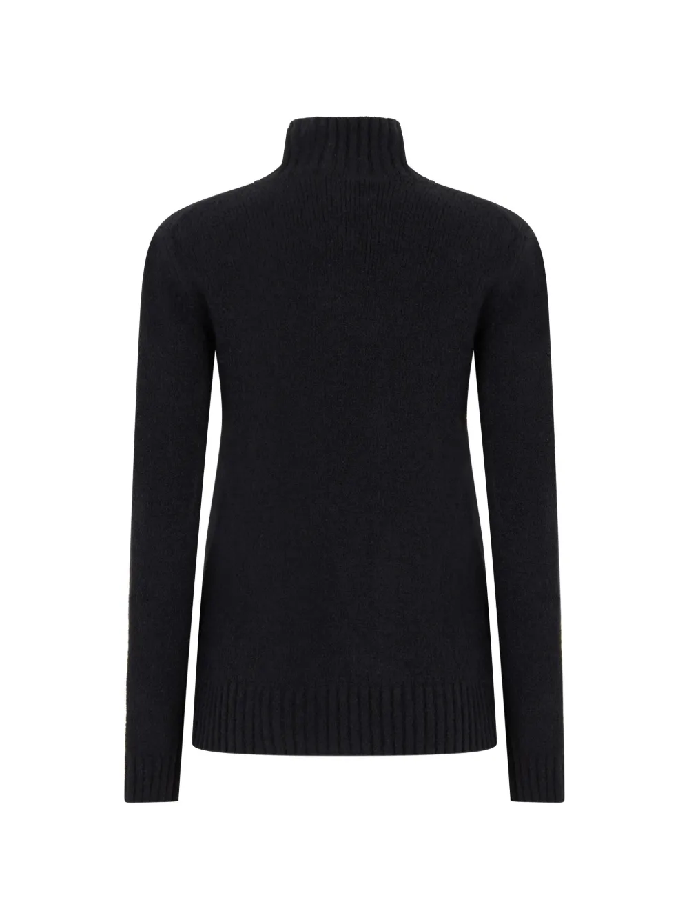 Moorer Shireus high-neck knitted sweater Zwart
