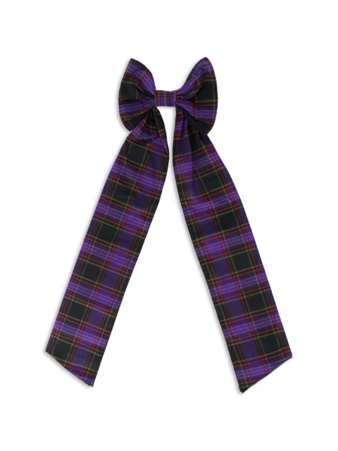 RED(V) tartan bow hair accessory