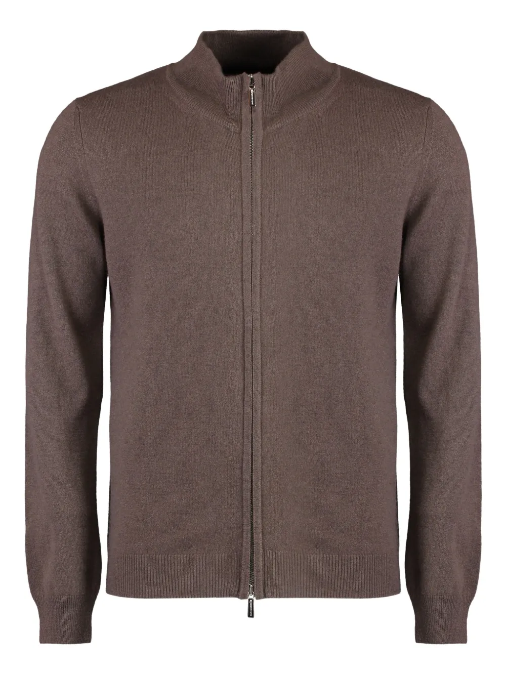 Urbino zip-up cashmere cardigan