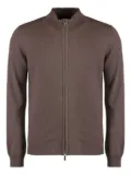 Moorer Urbino zip-up cashmere cardigan - Brown