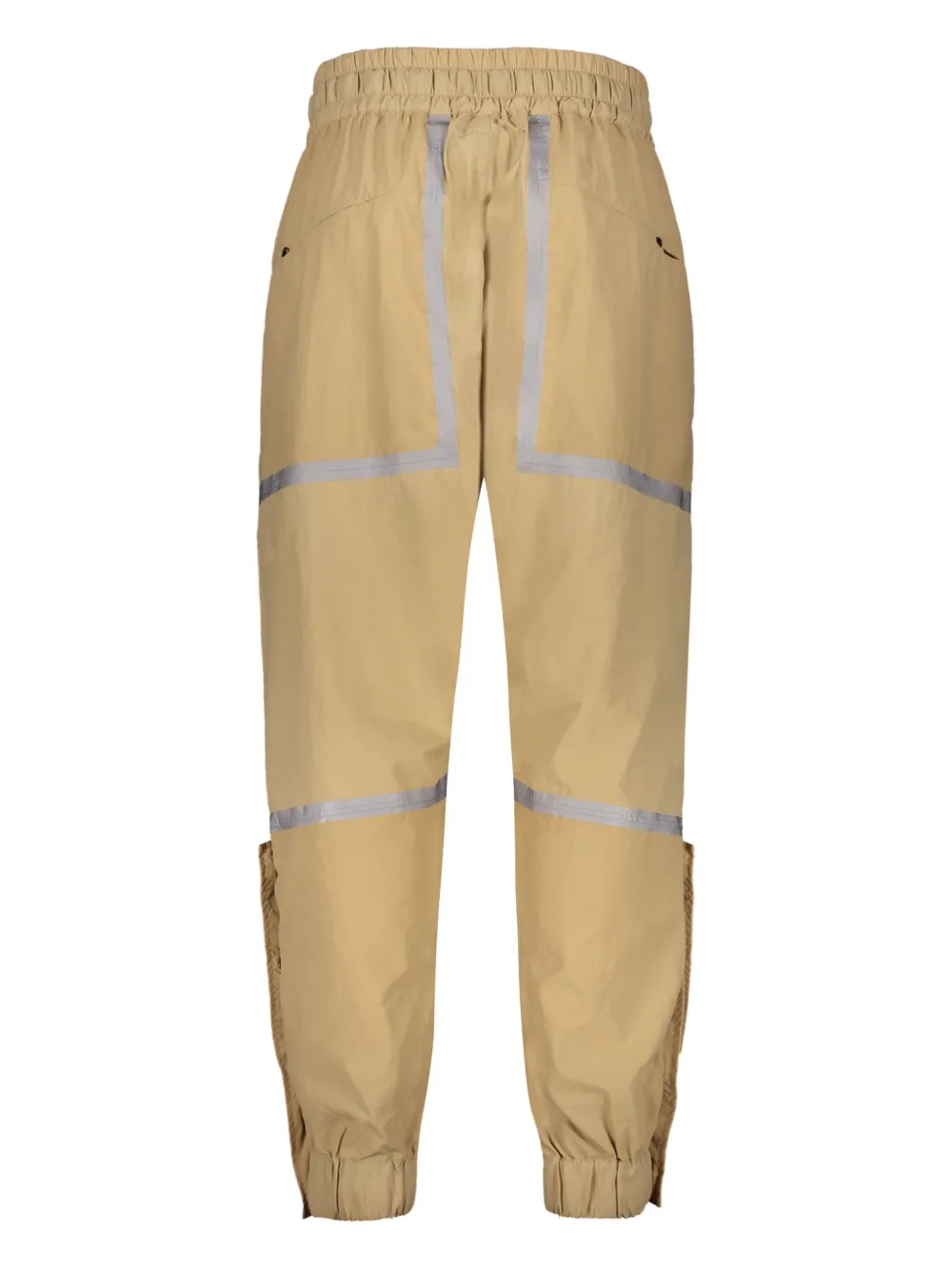 ISO.POETISM Trainingsbroek met contrasterende afwerking - Beige