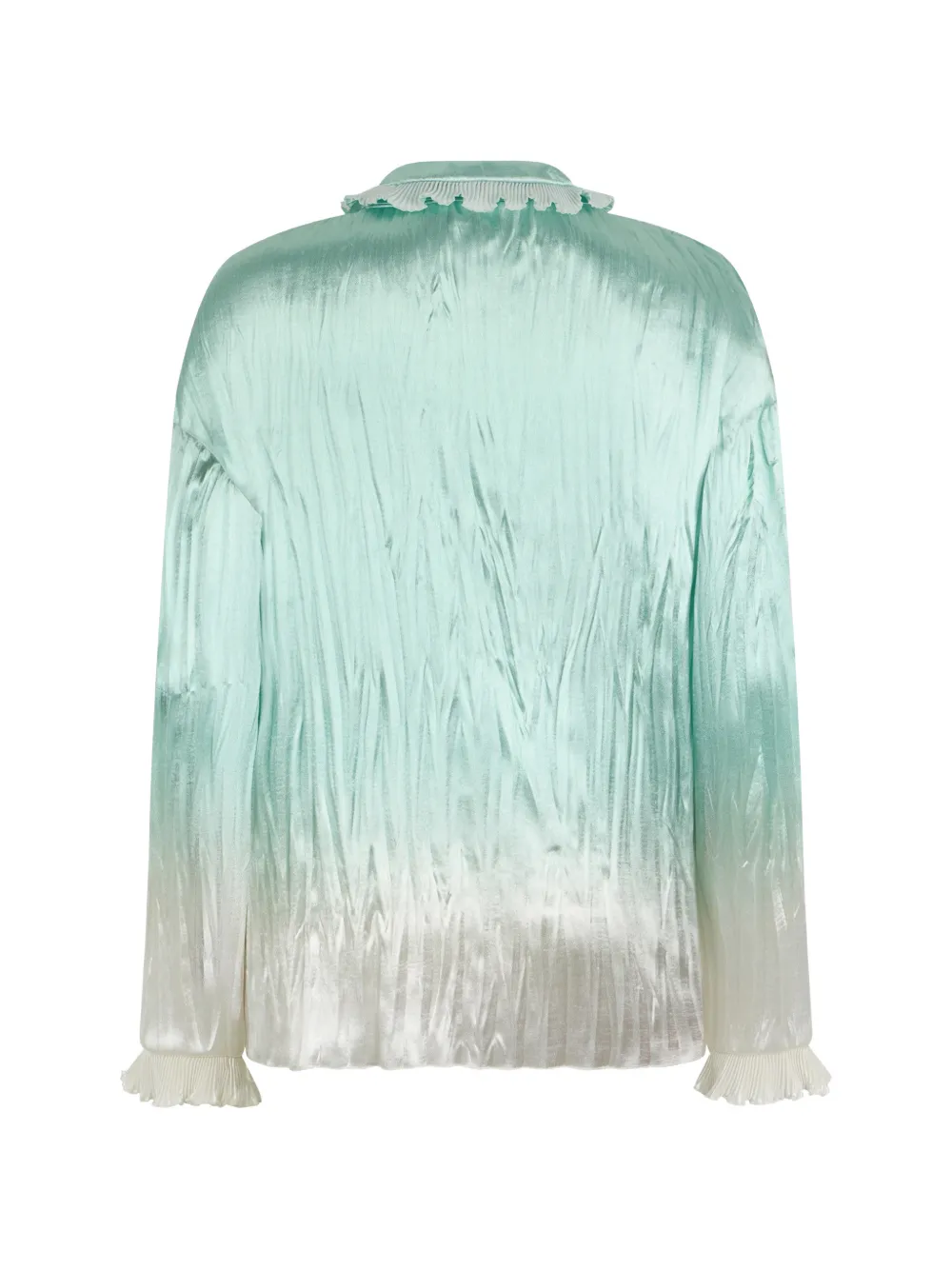 Philosophy Di Lorenzo Serafini ruffled-detail blouse - Groen