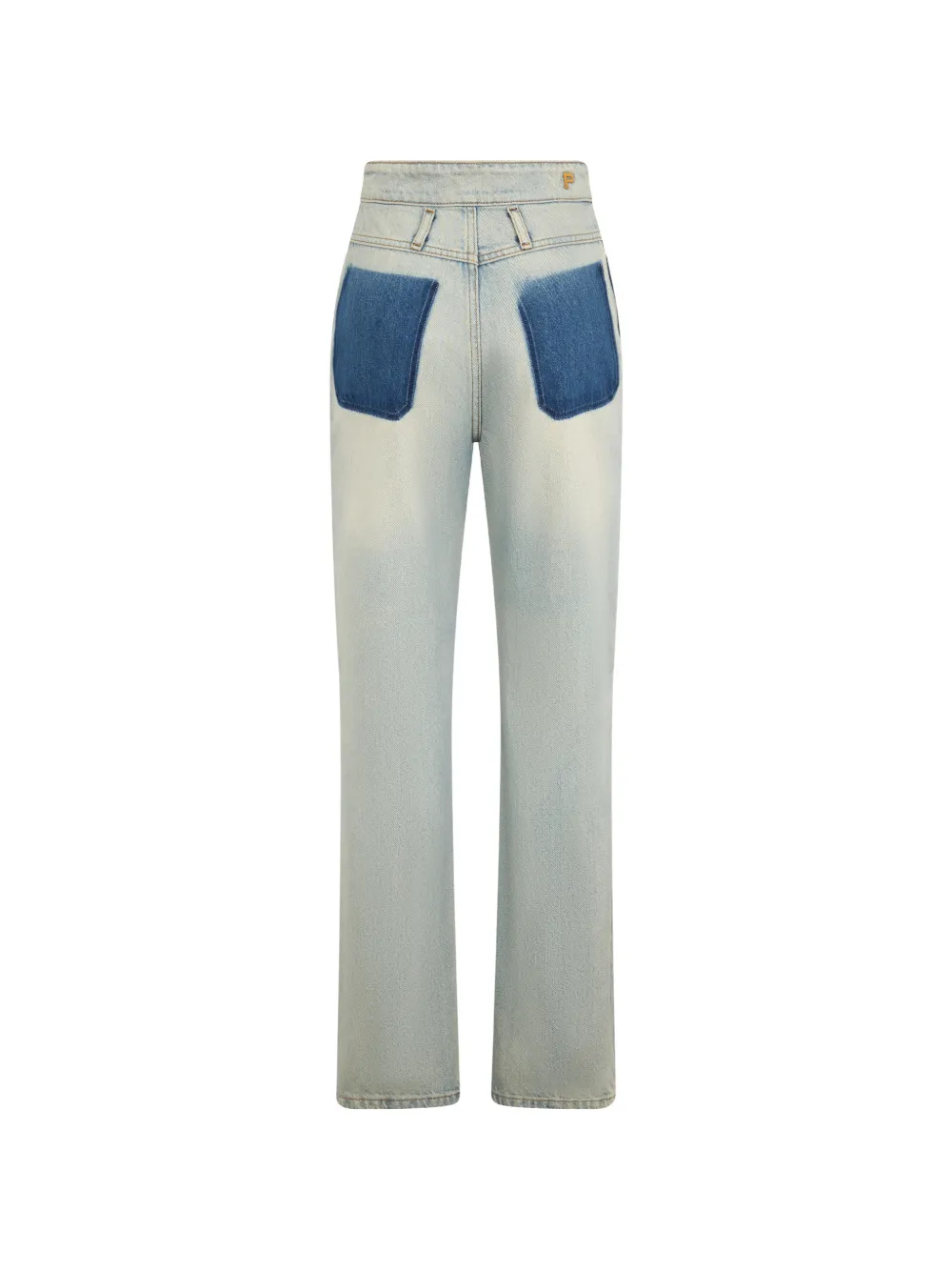 Philosophy Di Lorenzo Serafini high-waist denim - Blauw