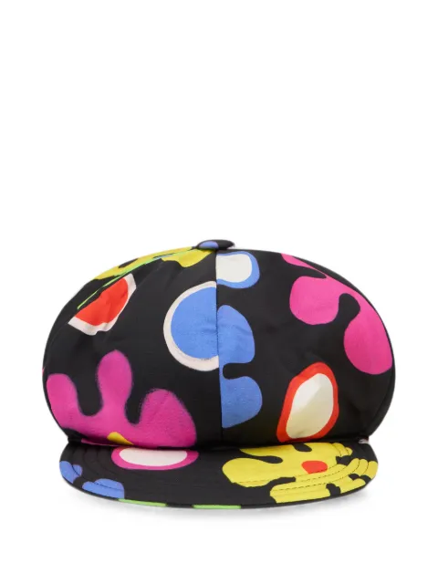 Moschino floral-print cap