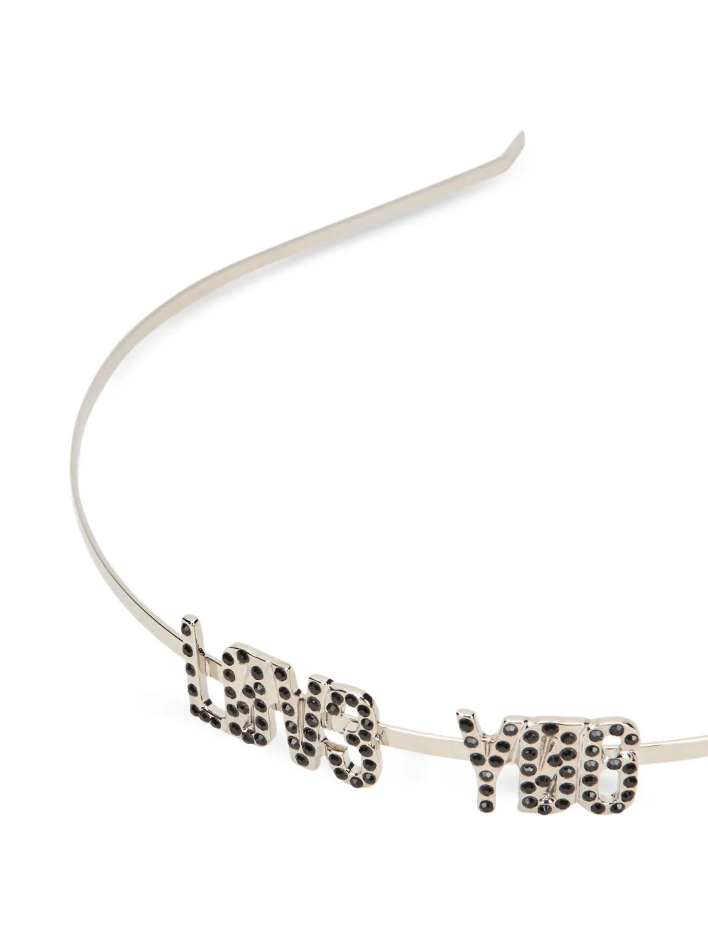 RED(V) Verfraaide hoofdband Zilver