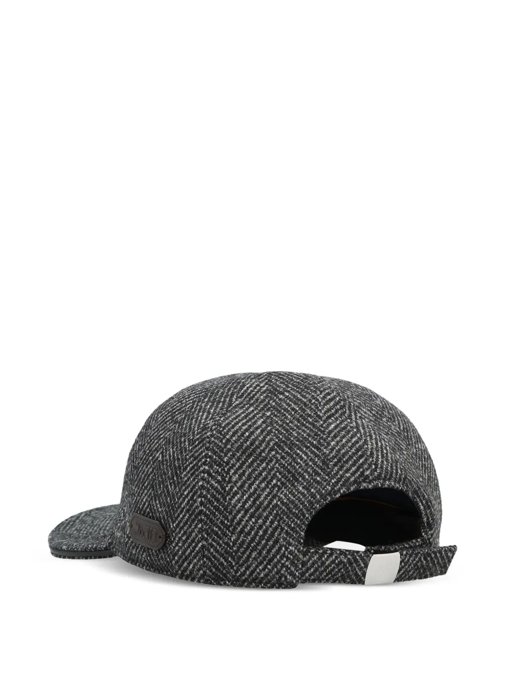 Moorer herringbone-pattern baseball cap - Grijs