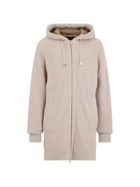 Moorer hooded puffer jacket