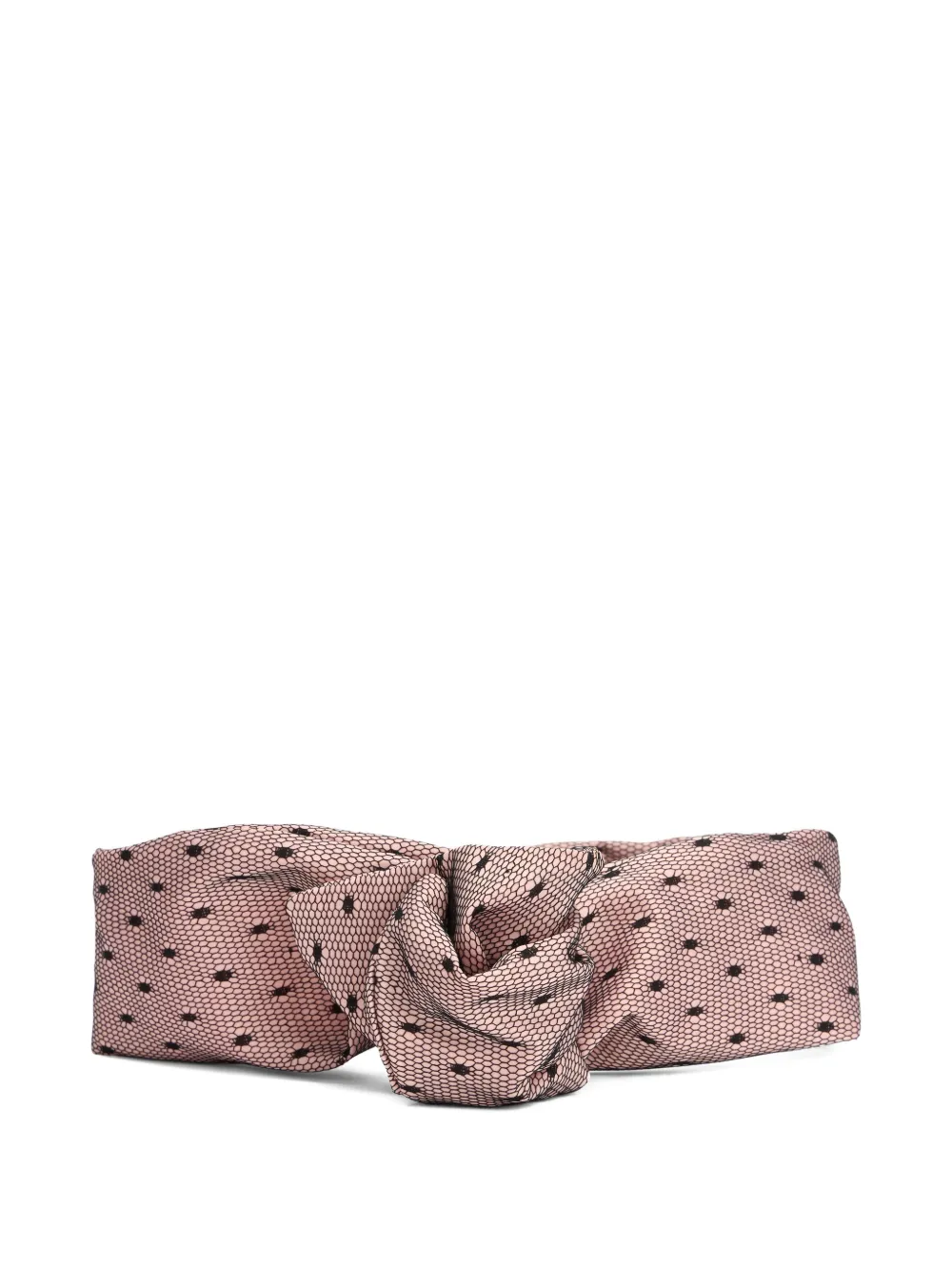 Knotted Polka-Dot Headband