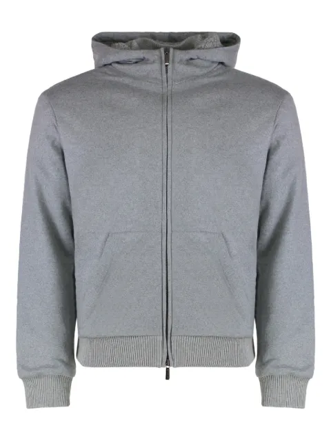 Moorer Ryan-JT zip-up hoodie