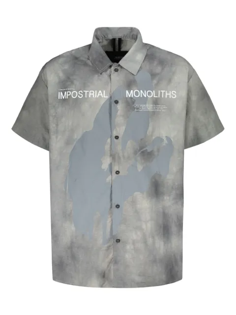 ISO.POETISM camisa estampada