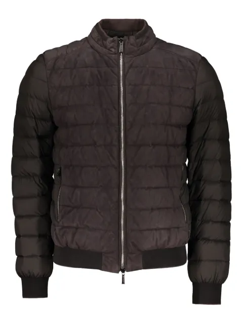 Moorer quilted bomber jacket