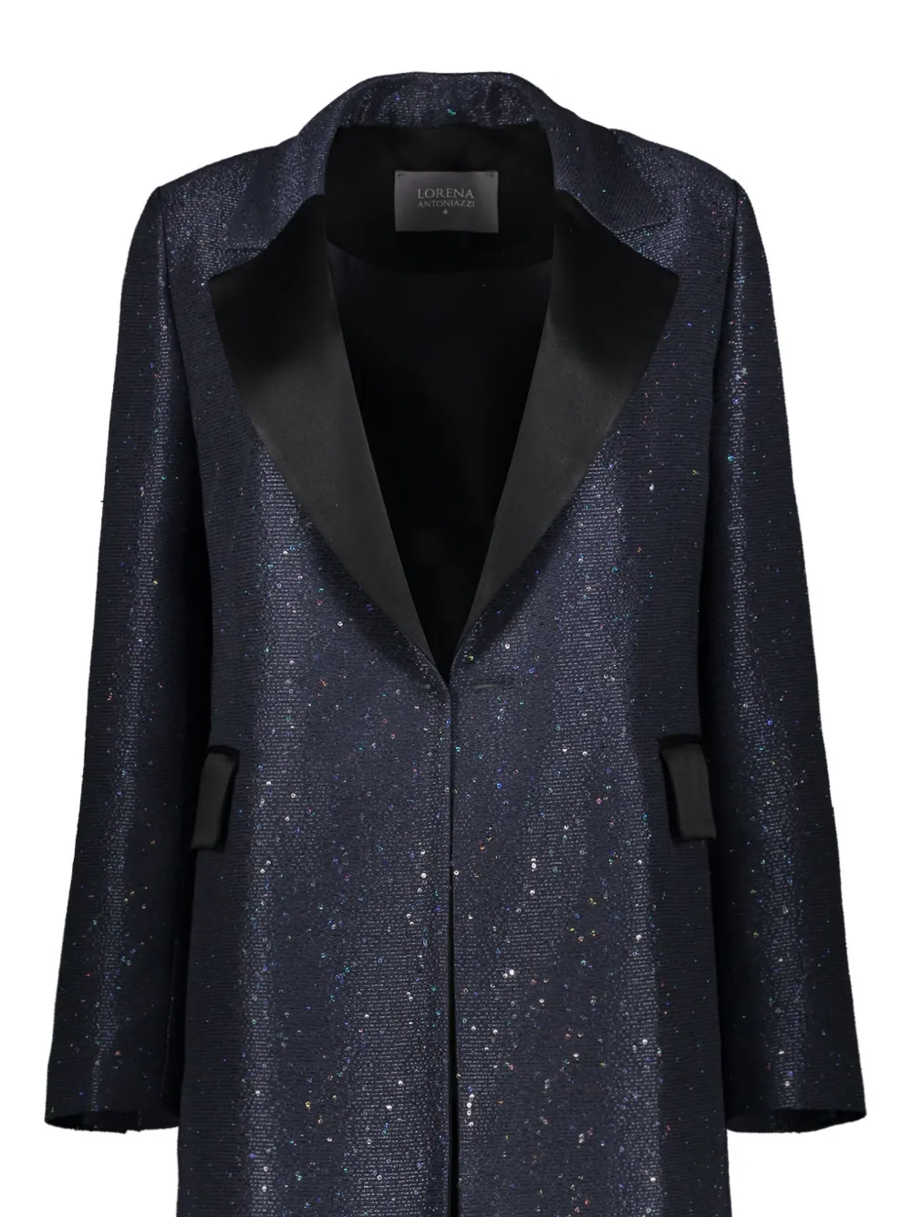 Lorena Antoniazzi Knee-length Coat In Blue