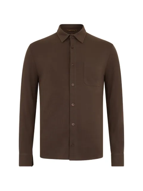 Moorer patch-pocket shirt