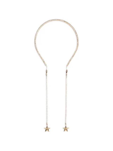 RED(V) star embellished headband