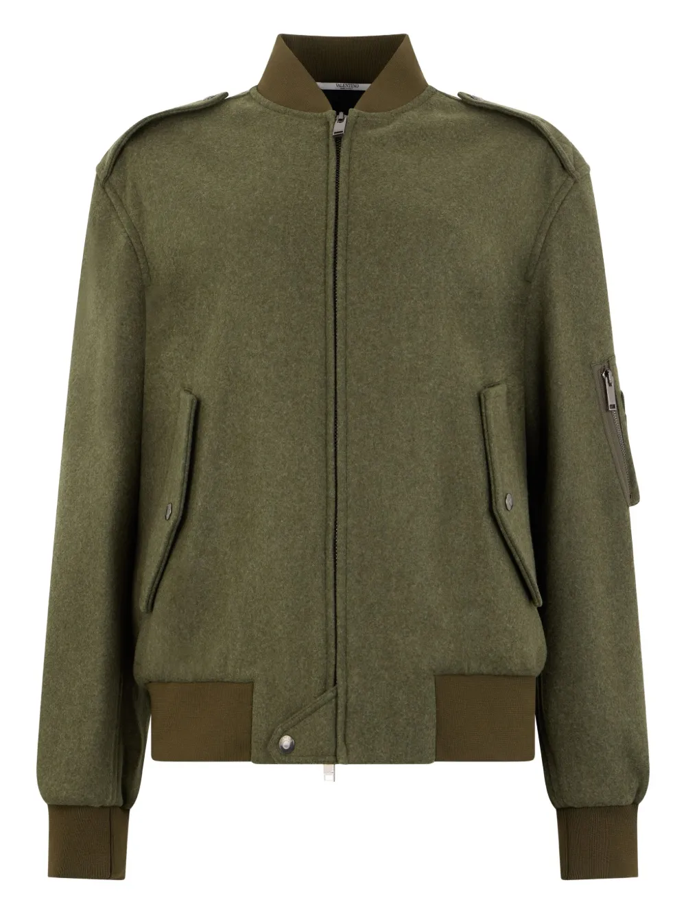 Valentino Undercover Bomber Jacket In Green