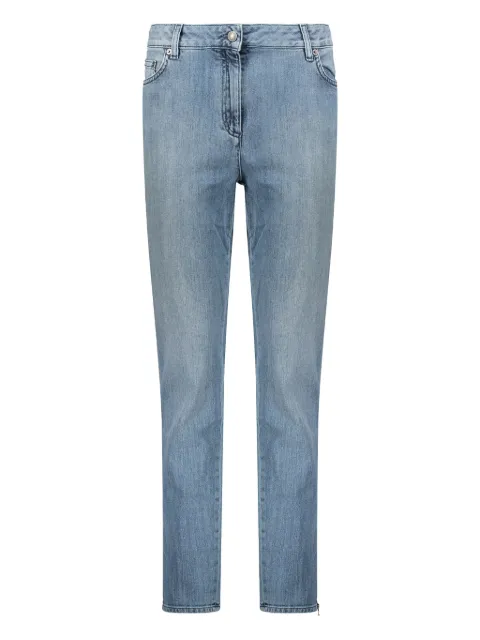 Moschino bleached-effect jeans