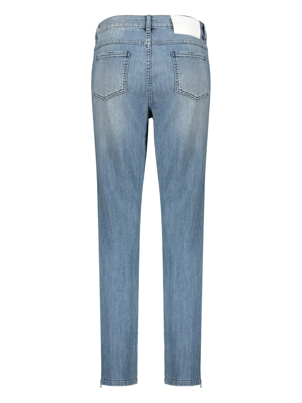 Moschino bleached-effect jeans - Blauw
