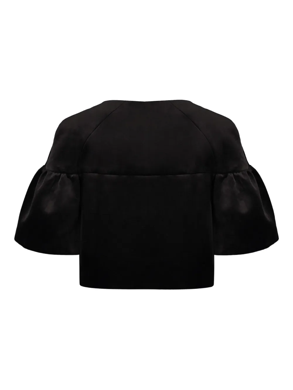 Alberta Ferretti Fluwelen jack Zwart