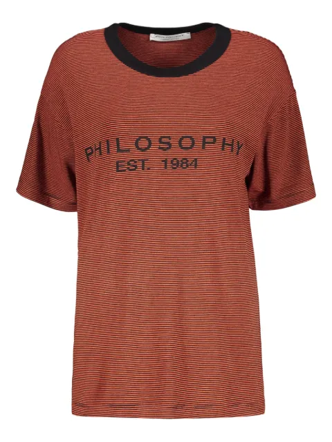 Philosophy Di Lorenzo Serafini striped T-shirt