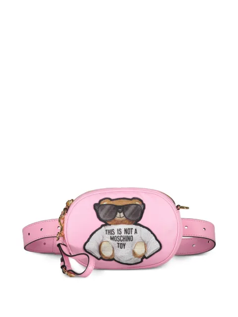 Moschino teddy bear-print belt bag