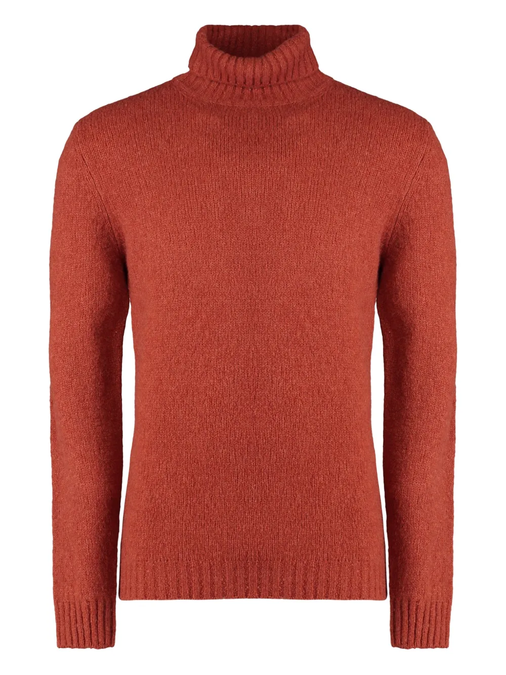 Moorer ribbed turtleneck sweater Oranje