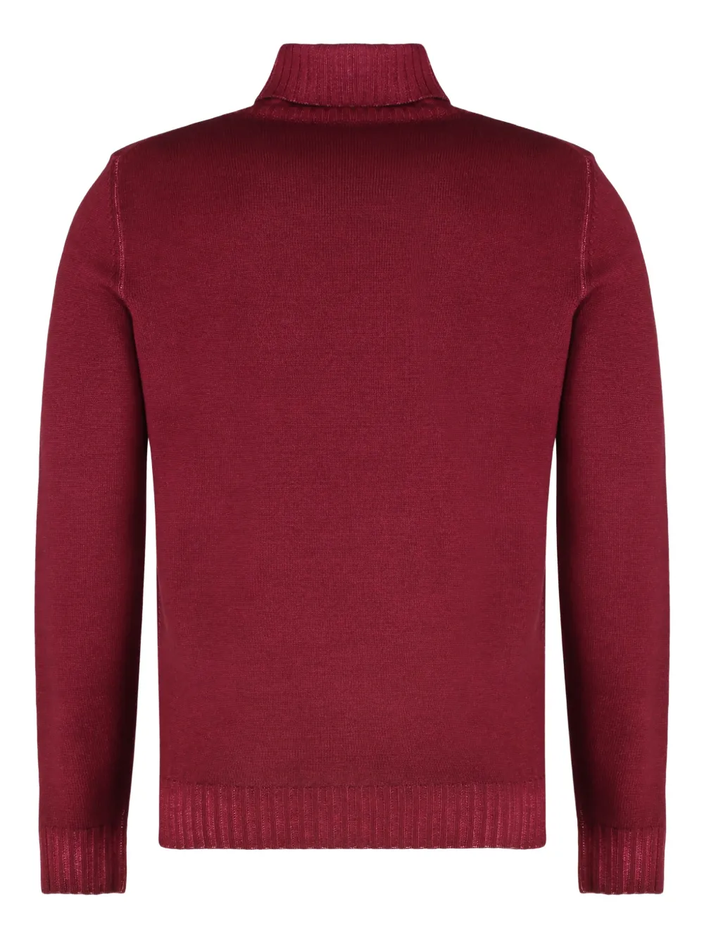 Moorer Todi roll-neck knitted sweater - Rood
