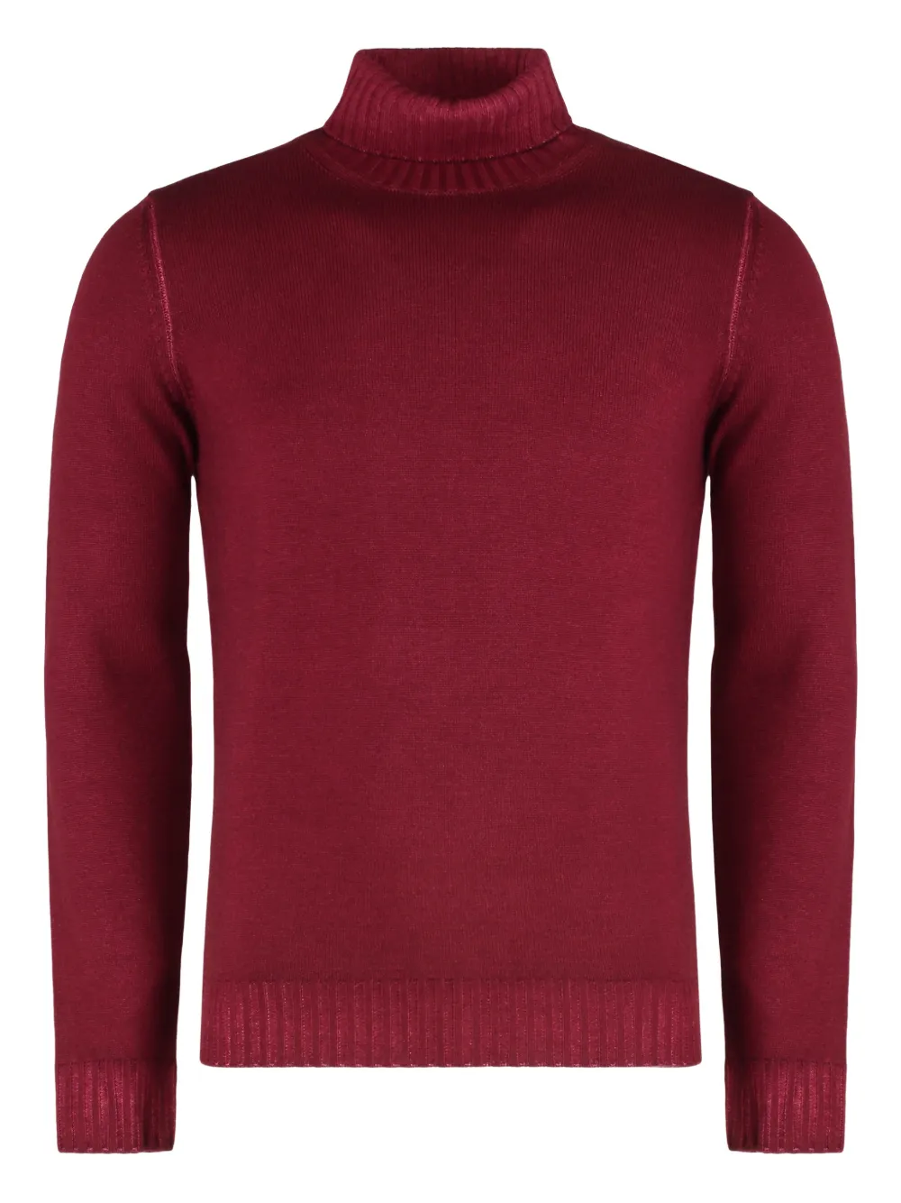 Moorer Todi roll-neck knitted sweater | Red | Image 1