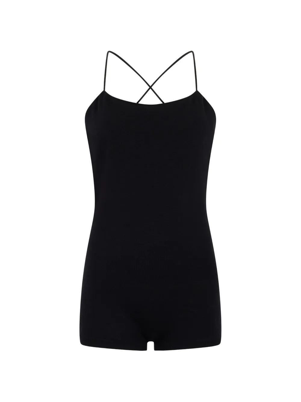 Valentino Garavani criss-cross-strap playsuit - Nero