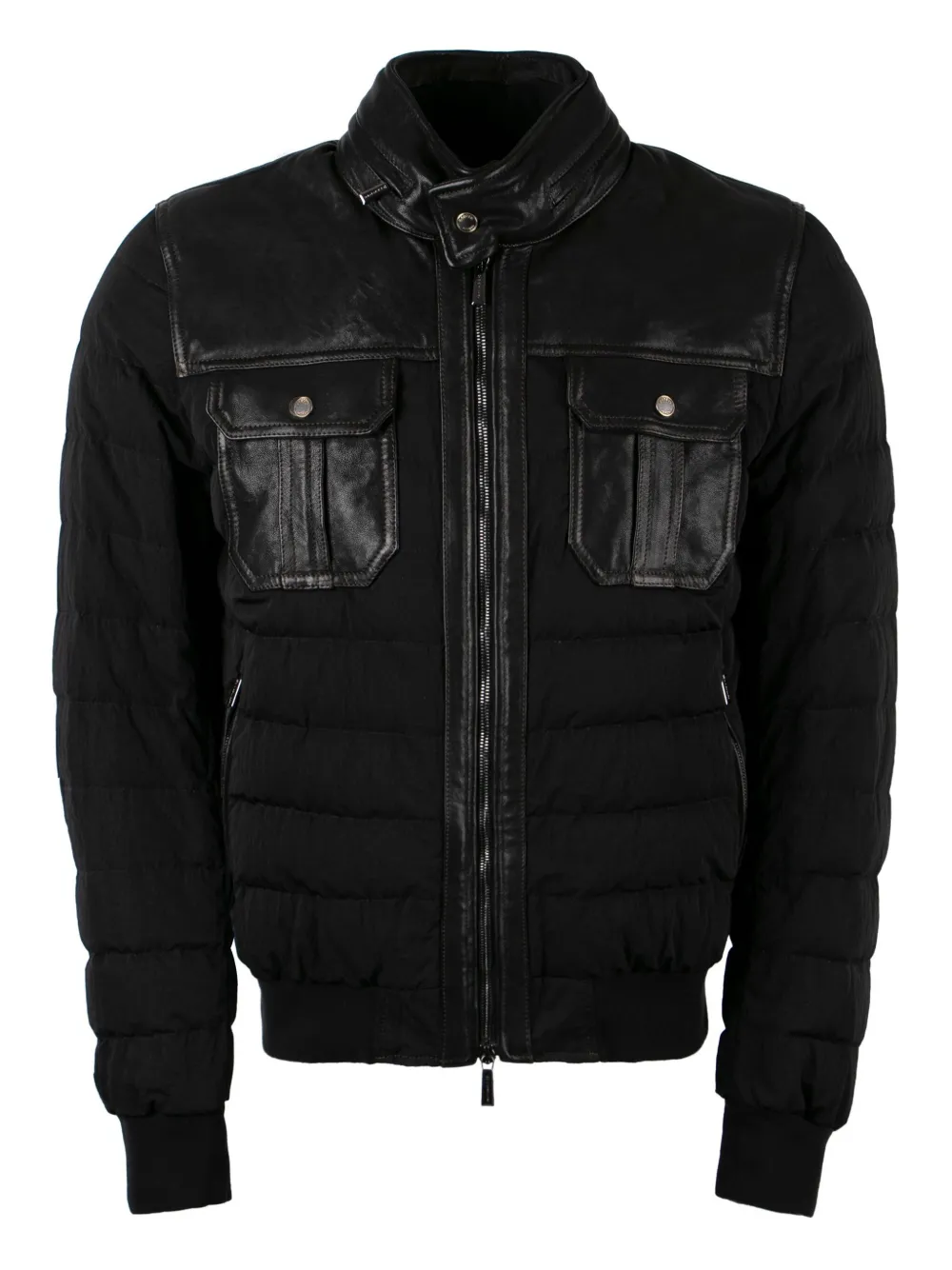 Moorer Trevor bomber jacket | Black | Image 1