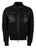 Moorer Trevor bomber jacket - Black