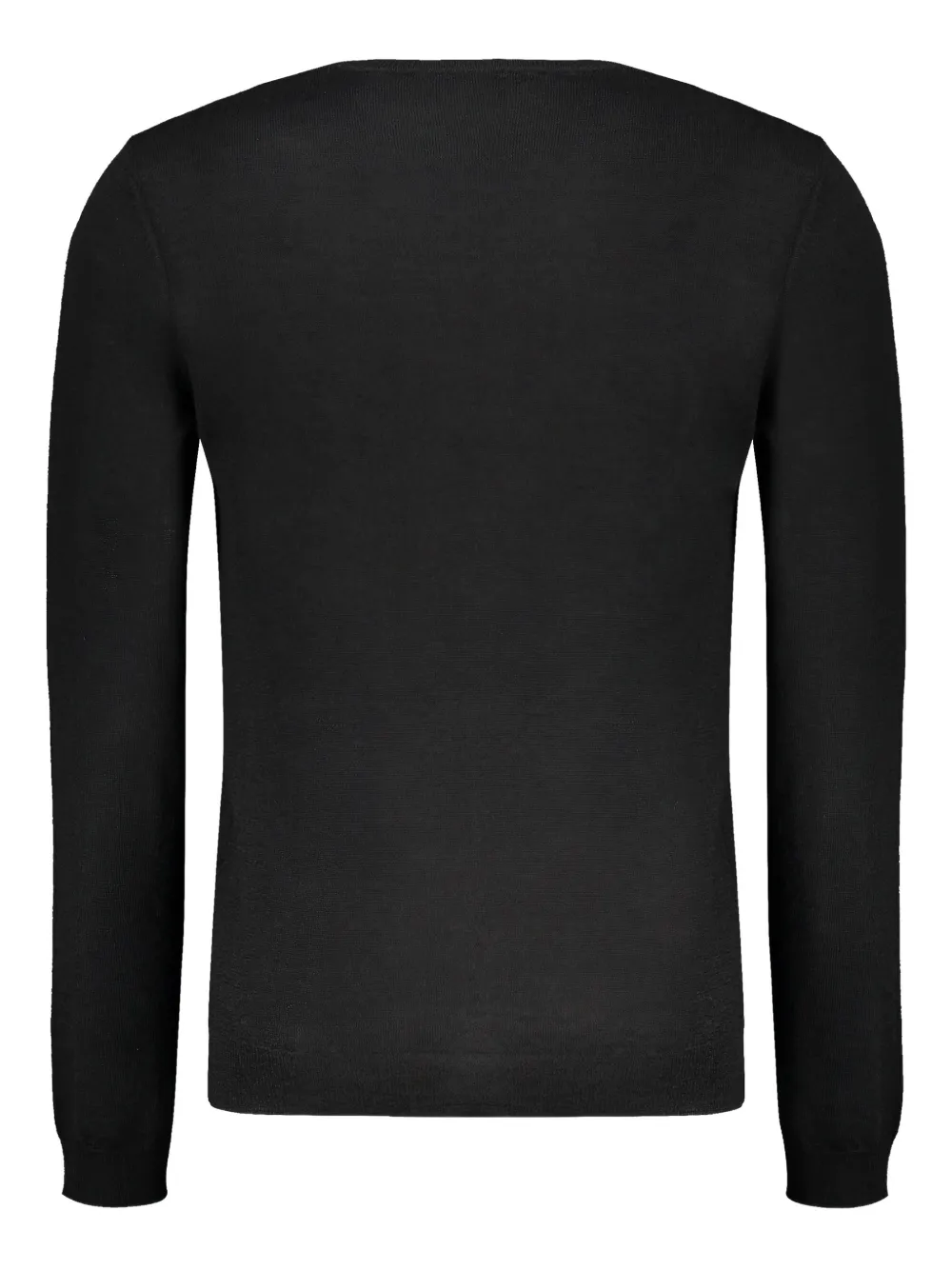 Valentino Garavani logo-detail crew-neck sweater - Zwart