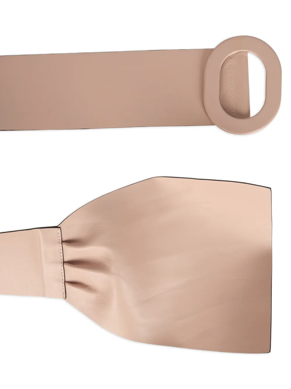 Rounded Buckle Belt