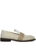 Lorena Antoniazzi Leather loafers - Neutrals