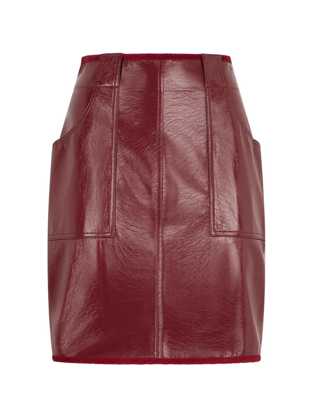 Philosophy Di Lorenzo Serafini patch-pocket mini skirt - Rosso