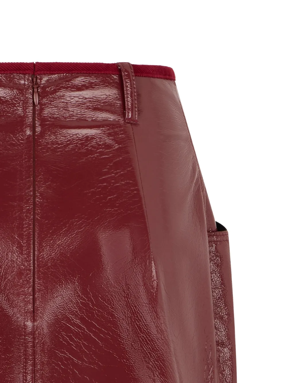 Philosophy Di Lorenzo Serafini patch-pocket mini skirt - Rood