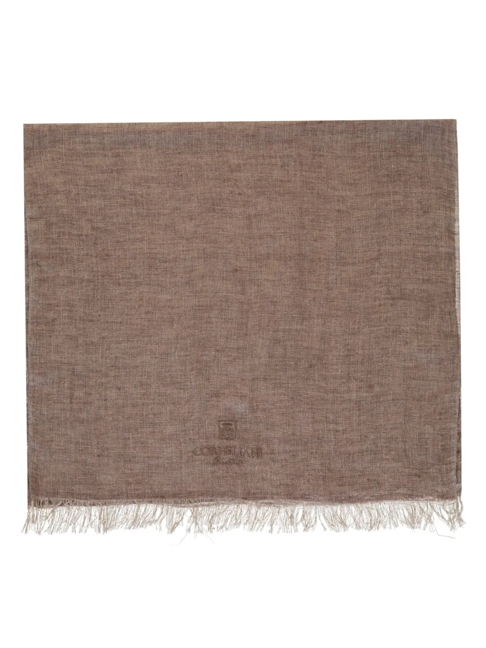 Corneliani linen scarf Beige