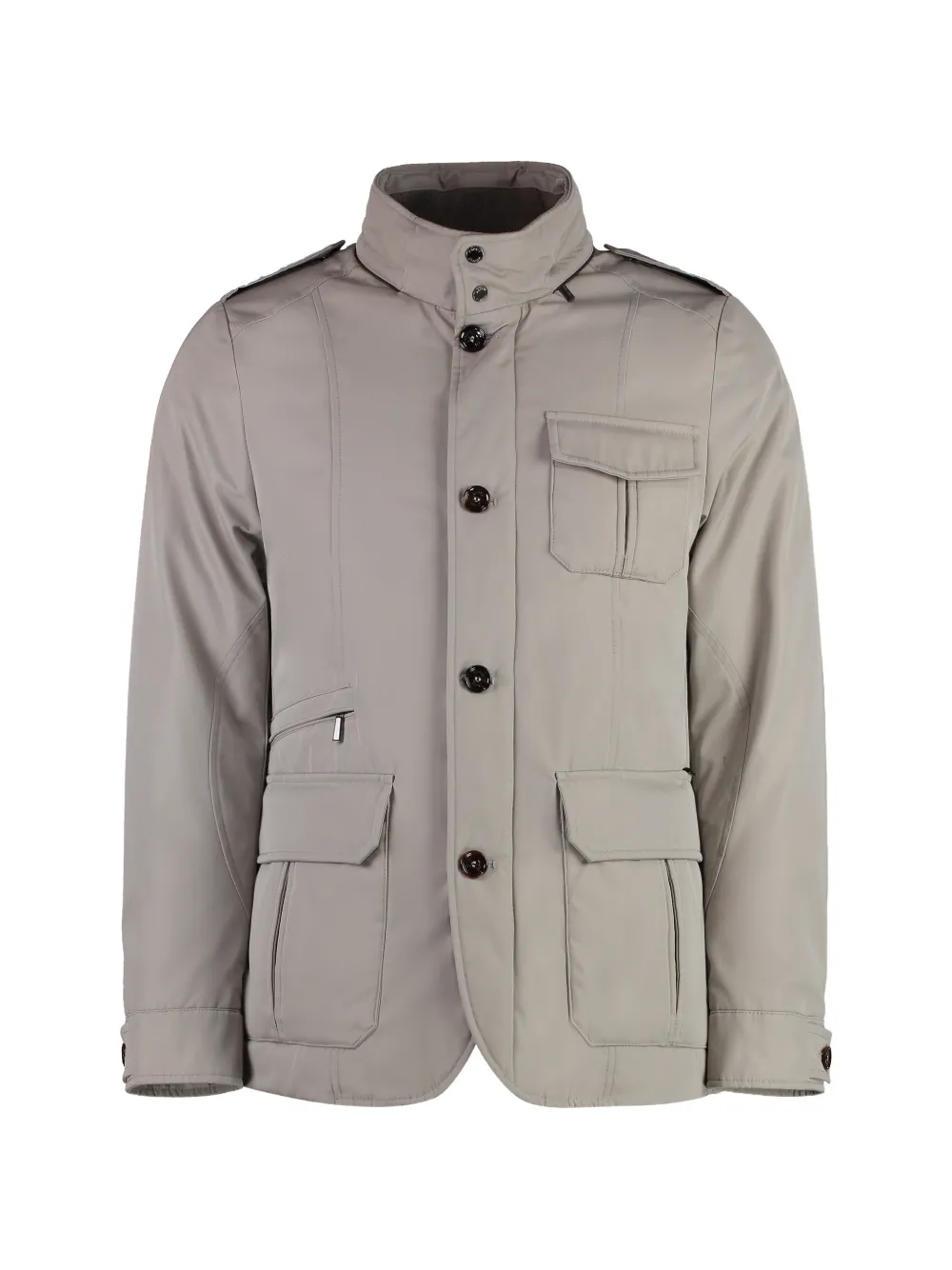Moorer Brueguel padded jacket Grijs