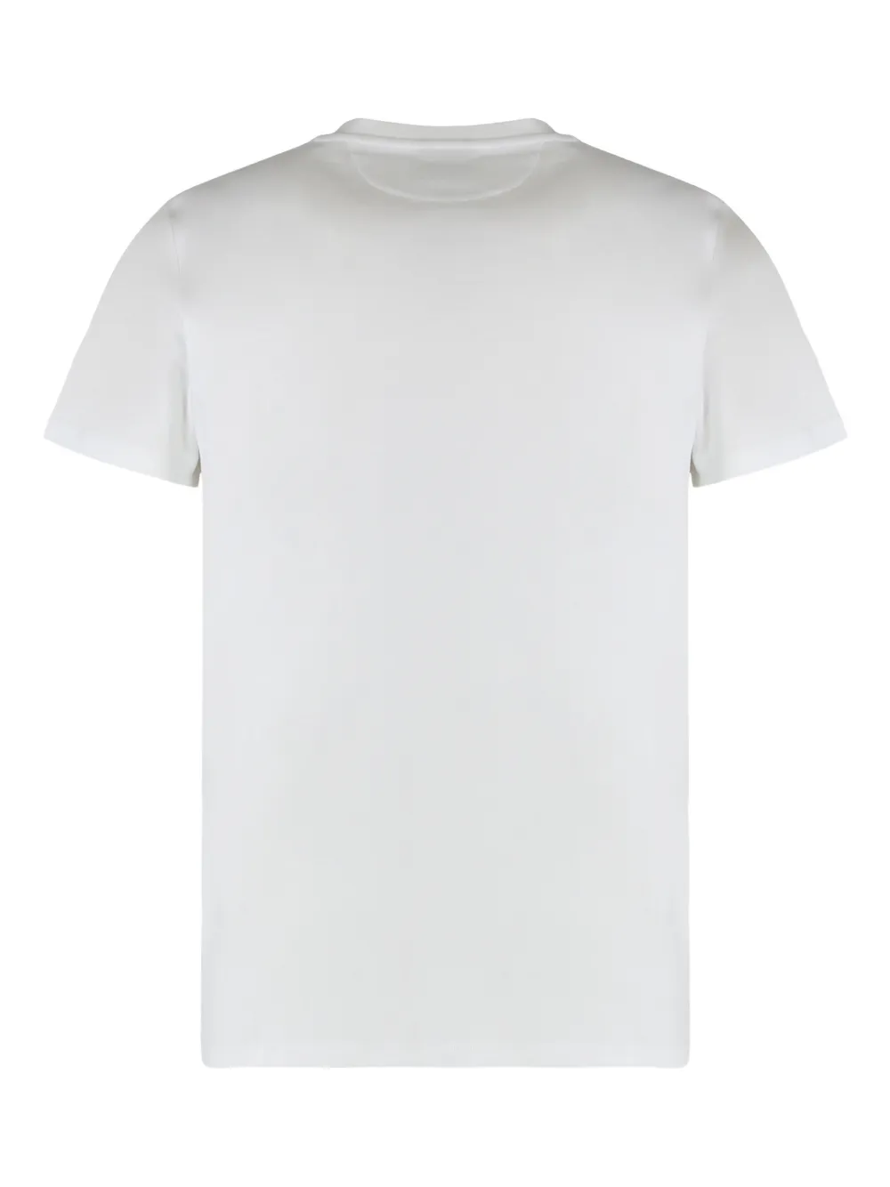 Moorer Bruzio-SLC chest-pocket T-shirt - Wit