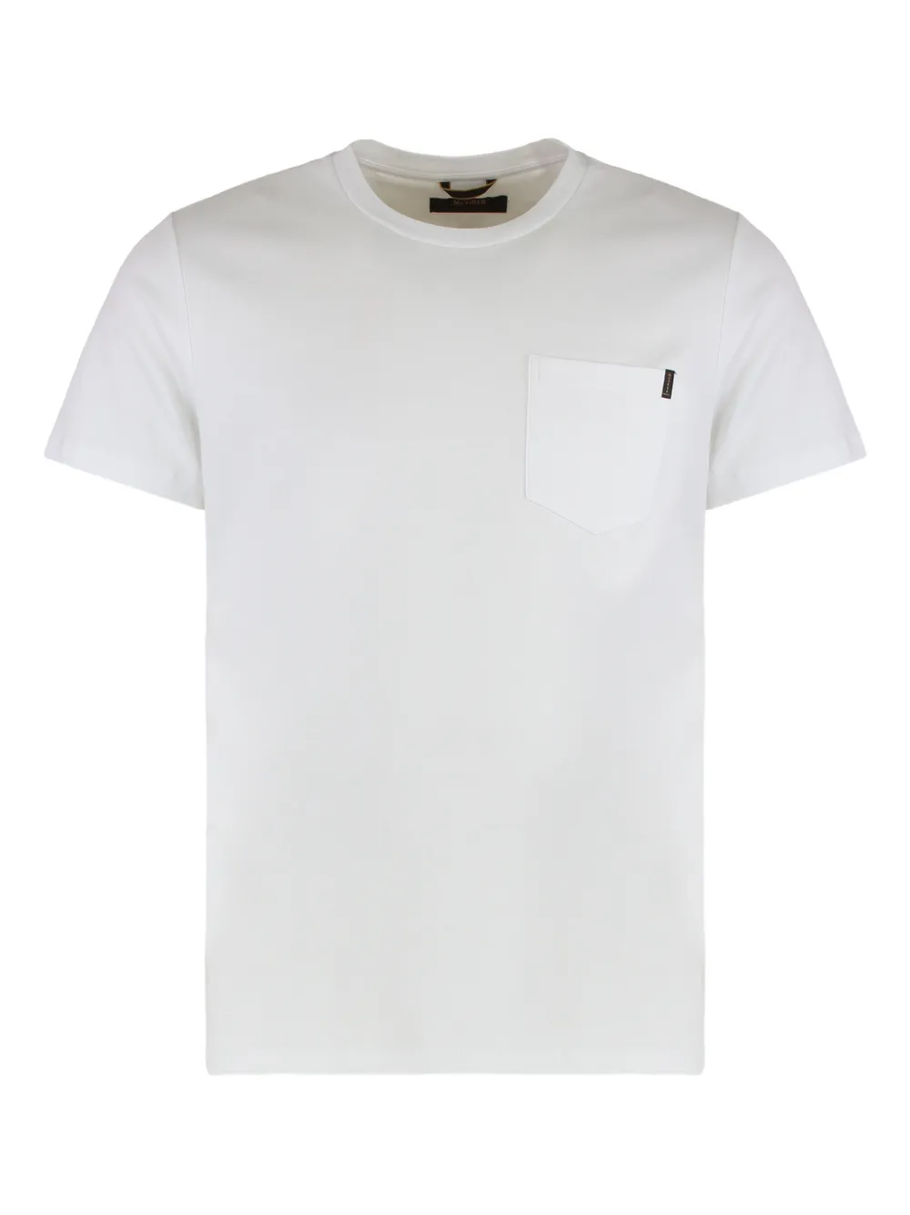Moorer Bruzio-SLC chest-pocket T-shirt - Bianco