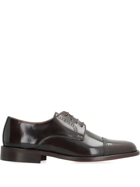 Bruno Magli leather lace-up shoes