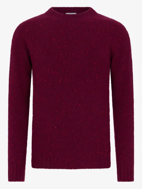 Malo speckled crew-neck sweater